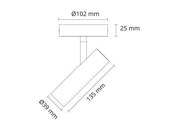 SG ARMATUREN Tube Micro S Hvid DimToWarm 340lm 2000-2800K Ra>95