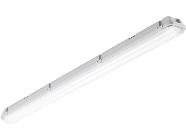 Polo IP66 1277mm 34W 4000Lm 4000K DALI 7X2.5 Gennemfortrådet, Opal Polycarbonat skærm