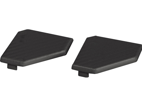 Endestykke Art Corner Sort 2 stk., til E-7504030 Profil Art Corner 2m Sort PROFESSIONEL