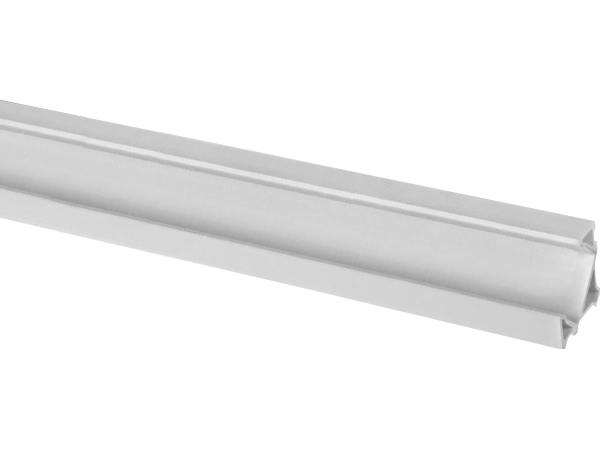 Aluminiumprofil Art Corner 2m, anodiseret hjørneprofil til belysning inde og ude. Spots 45°, Max kølingseffekt 34 W/m