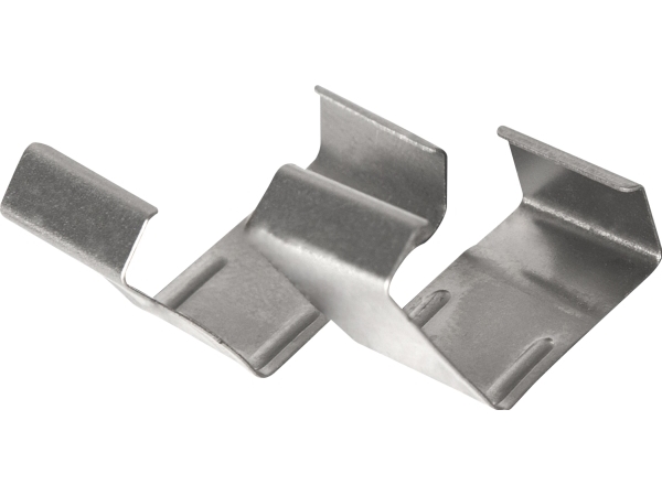 Beslag Clips Art Corner Alu 2 stk., passer til samtlige aluminiumsprofilerne Art Corner, skjult fastgørelse. PROFESSIONEL