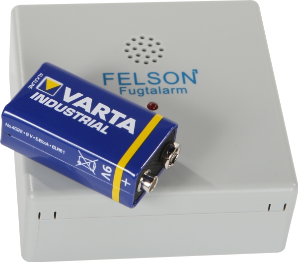 Felson fugtalarm model 5025s med 9v batteri