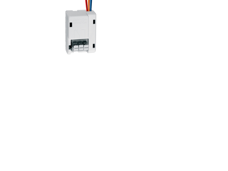ESYLUX Omskifterrelæ til PROTECTOR K 9 V, PROTECTOR K 9 V lithium und PROTECTOR K 230 V AC, potentialfri omskiftning