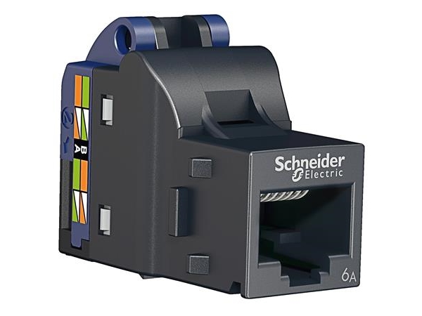 Actassi konnektor RJ45 Cat 6A S1 UTP til dataudtag og patchpanel Godkendt til 4PPoE, 96 stk - (96 stk.)