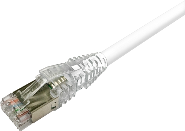 Patchkabel Cat.6A STP 15m hf hvid