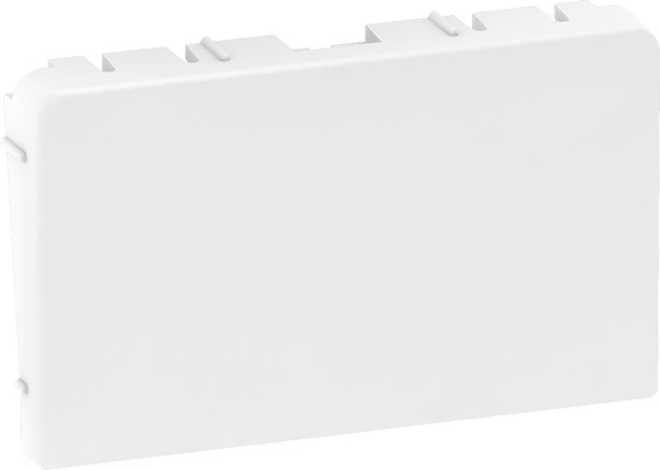 LK FUGA® Afdækning til blænddæksel (til Design og Slim design ramme), ½ modul, hvid