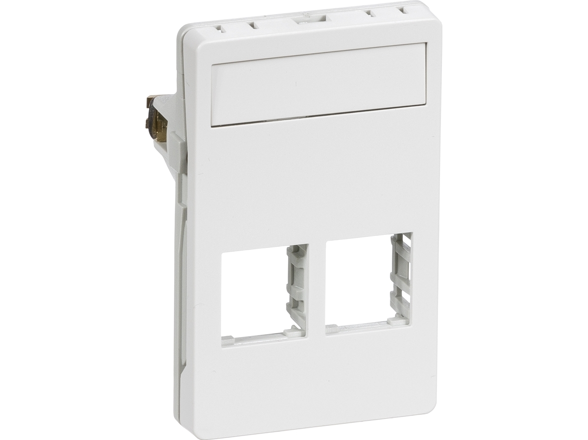 Actassi Fuga dataudtag T3 2xRJ45 hvid