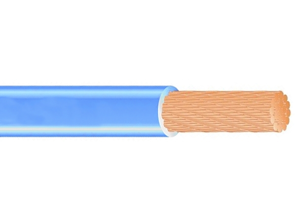 PRYSMIAN Monteringsledning, halogenfri1X16,0 mm² H07Z-K lyseblå 450/750Vring, ledningsdiameter 7,3 mm - (100 meter)
