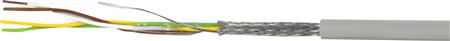 Multikabel, skærmet, parsnoet 2x2x0,25mm² LIYCY-P 250V ring, kabeldiameter 6,4mm - (100 meter)