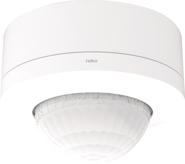 Bevægelsessensor M42HC 230V - master højloft 18-53m 360gr påbygning