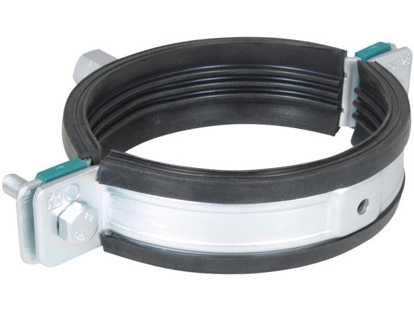 Walraven HD1501 rørb. 59-64mm - BUP Svær 2-skrue rørbøjle med EPDM og M8/10 gevind