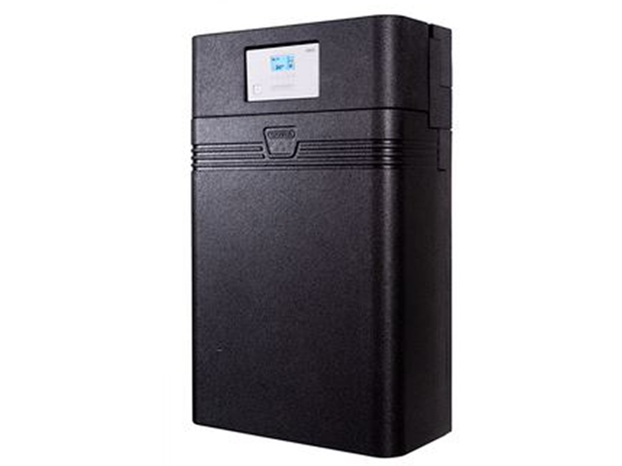 Wavin Calefa II V40-40 H ITC - Fjernvarmeunit, højrevendt, sort, 25kW