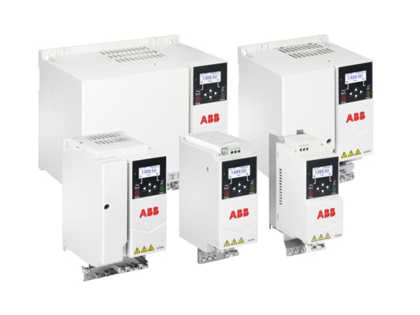 Frekvensomformer ACS380 | 3x400V 2,2kW 5,6A IP20 integreret EMC-filter C2 (basisenhed uden I/O og fi