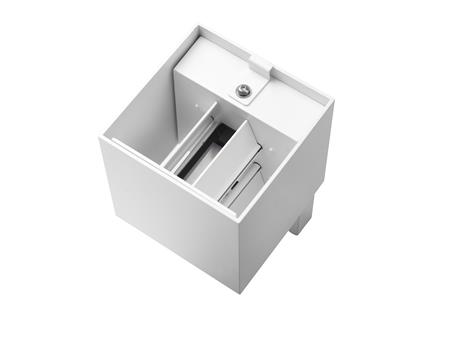 TANGO MINI 2X5W 610LM CCT 2700-3000-4000K PIR Hvid, IP65