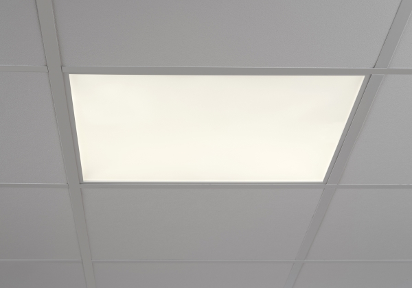 Ledused G5 Indbyg, 37W, 4825lm, 4000K, CRI 90-100, Opal, 595x595mm, DALI-2 Switch&Dim,Sløjfeboks m. Linect DS8 DIP switch (beskriv)