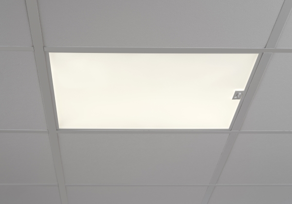 Ledused G5 Indbyg, 37W, 4825lm, 4000K, CRI 90-100, Opal, 595x595mm, EasyAir, 2.5m Schukokabel