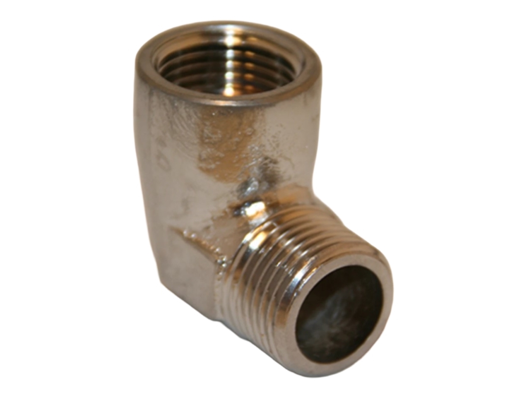 FIX-PRO VINKEL 1/2 MESSING BØJET MF/NP