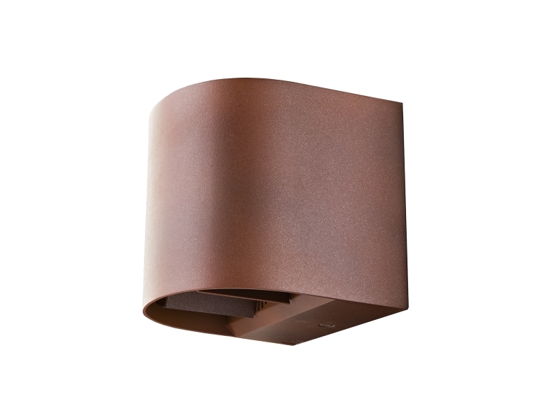 SG ARMATUREN Artes Round Corten 360lm 2700K Ra>80 Bagkantsdæmp