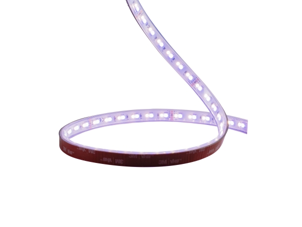 LEDstrip 24 V IP67 RGBW 5 m, 120°, 780 lm/m, 17,6 W/m. RGB+Hvid 3000 K. Levetid L70 50.000 timer. Leveres i 5 m.