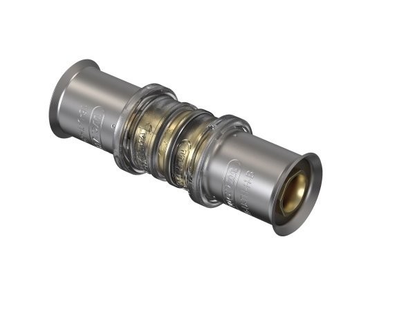 Wavin Tigris M5 kobling 25 mm. DZR messing. Til U, UP, H, B , TH bakker