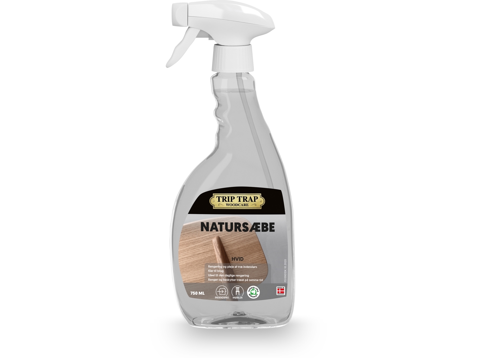 Trip Trap Natursæbe hvid (spray) 750 ml.