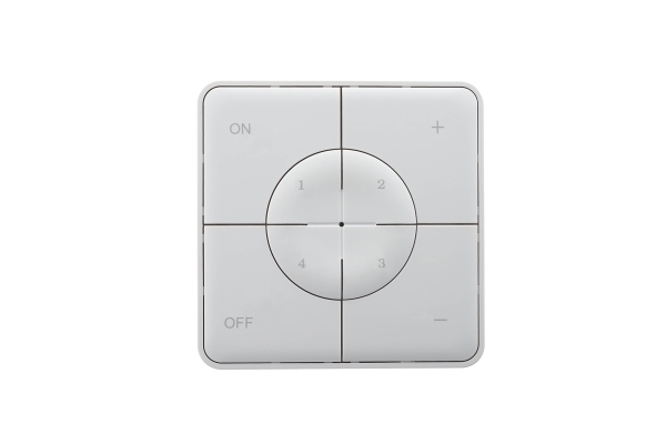OPPLE Smart Lighting tilbehør, BLE SIG-Mesh trådløs betjeningspanel, 4 knapper, Hvid, lxbxh 86x86x13mm