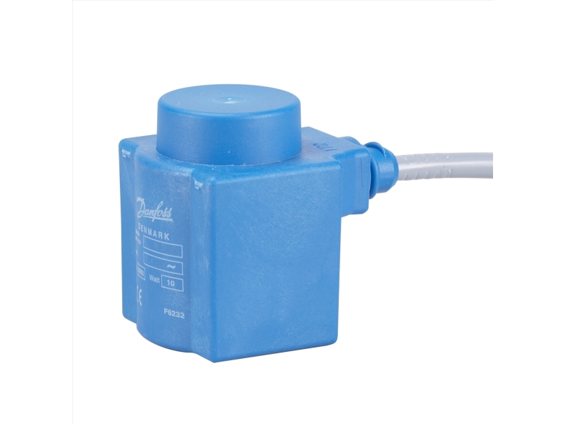 DANFOSS Magnetspole, BF230AS, Kabel, 2,50 m, Forsyningsspænding [V] AC: 230, Industripakke