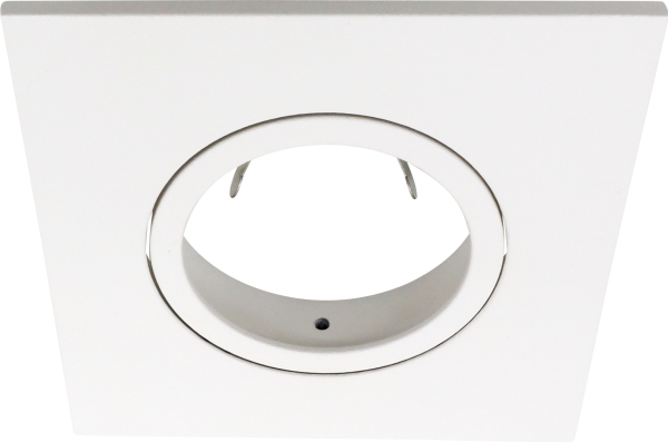 NORDTRONIC GU10 G2 front til Quick/Uni Install G2 & Uni Install Dimmer, mat hvid/firkantet