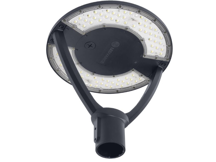 LEDVANCE Urban Lantern mastehoved multi lumen 8200lm 59W/830+840 symmetrisk 145° IP66 grå