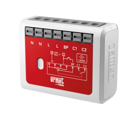 URMET INDBYGNINGSRELÆ ELEKTRONISK KIP/TIMER MTR1300EB-UP YOKIS QUICK CONN. .