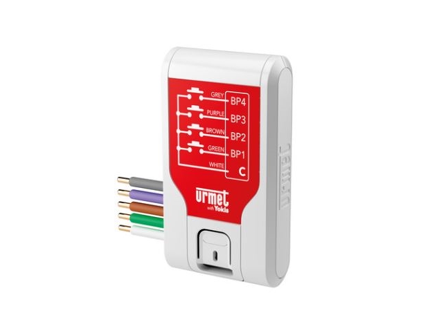 URMET INDBYGNINS 4-KANAL SENDER TIL YOKIS UP ZIGBEE SYSTEM ZLL (Zigbee Light Link)