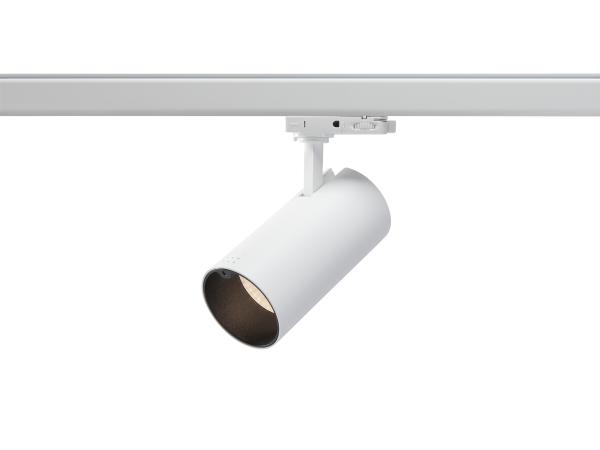 Vision Track L 3-faset Pro 44° Hvid, 30W, RGBW, interval 2700-6500K. 1800lm, Ra90. Vipbar 90°, Roterbar 360°, IP20.