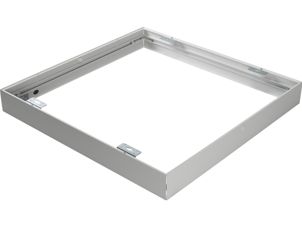 Monteringsram för LED-panel 600x600 mm, för utanpåliggande montering med plats för drivdon bakom armaturen