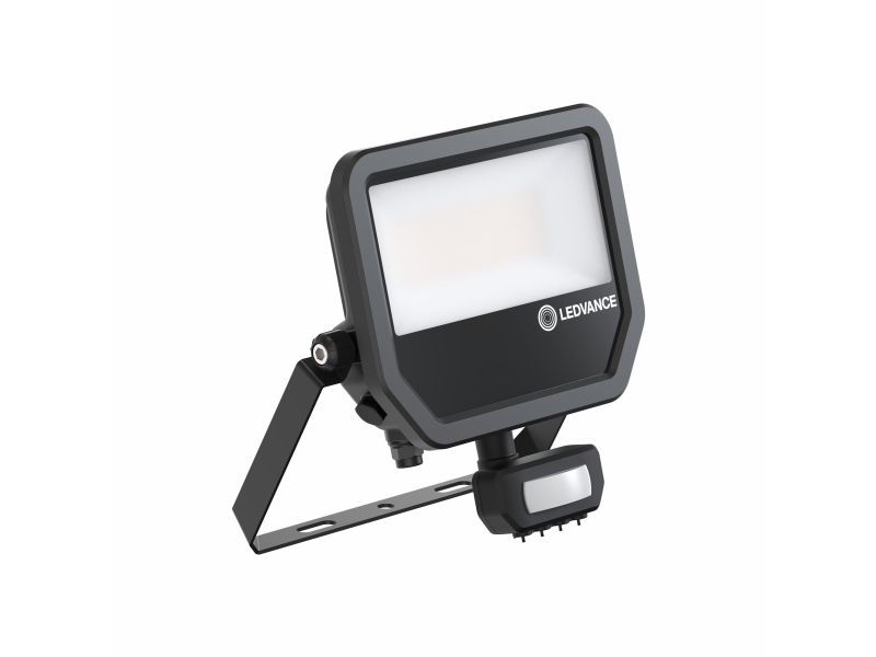 LEDVANCE Floodlight Performance multi lumen sensor 5500lm 41W/830 IP66 sort