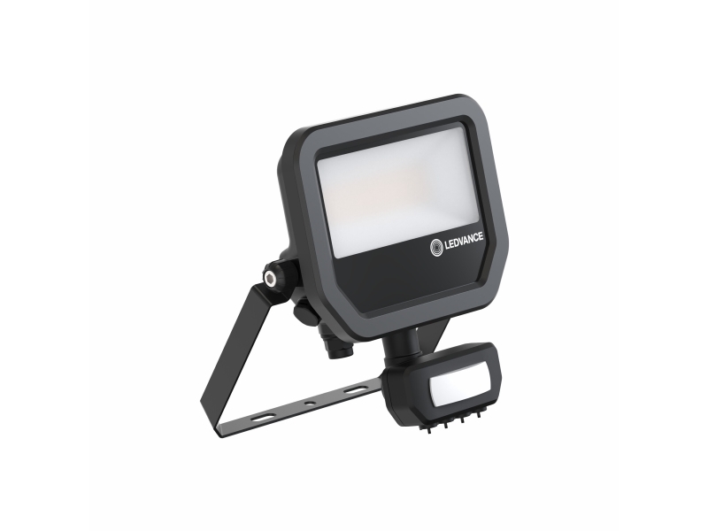 LEDVANCE Floodlight Performance multi lumen sensor 2200lm 17W/830 IP66 sort