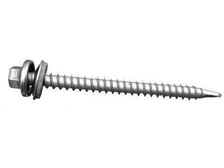 GSE Selvborende (Self-Tapping) skrue med skive i sort til In Roof system v2.