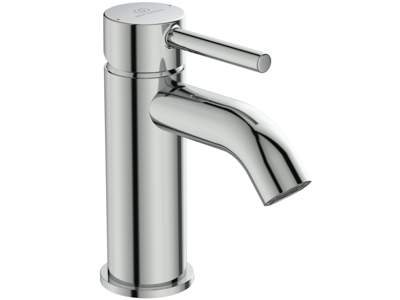 IDEAL STANDARD Ceraline håndvaskarmatur 50x100x147 mm i krom, med bundventil - EasyFix, Skjult luftblander, Ecoflow, EPD, SmartShine