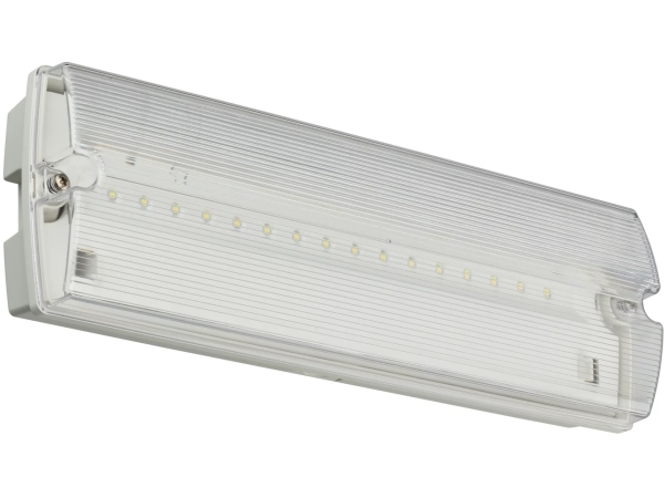 Philips Paniklysarmatur EM153C LED 4W 175lm 3t IP65 Hvid Self-test