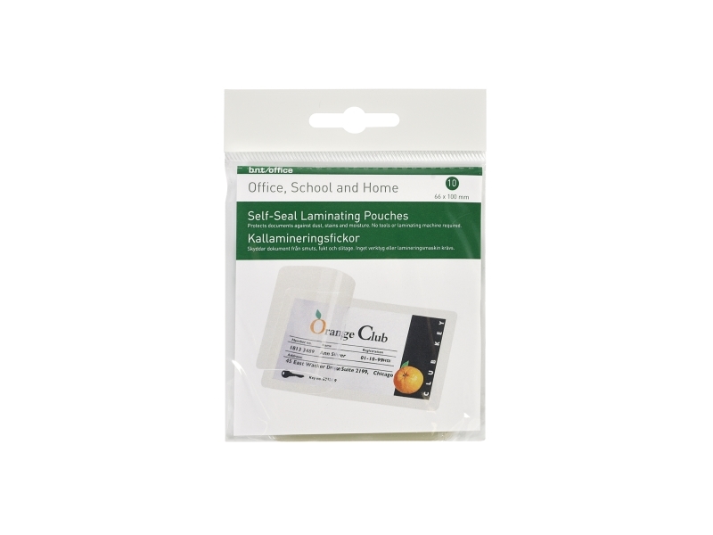 Wera Kallamineringlommer 54X86mm 10 Pack