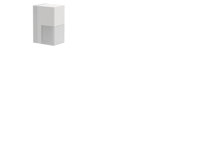 B.E.G. Brück BEG 93132 Aleum GlowAleum Glow WB whiteWB ws Bevægelsesdetektor 180°Wallm./A (93132)