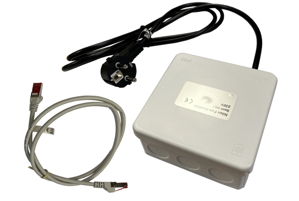 Nilan Connection box - Tilbehør til agregater. Flere tilslutningsmuligheder. Sort
