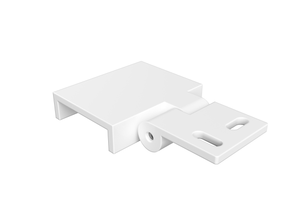 Vinkelbeslag Profil 27-32mm Hvid 2 stkMonteres i kombination med Flexline og Profil 30x30. - (2 stk.)