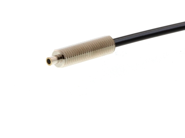 Fiberoptisk sensor diffus koaksial m6 standard fiber r25 2m kabel e32-cc200 2m