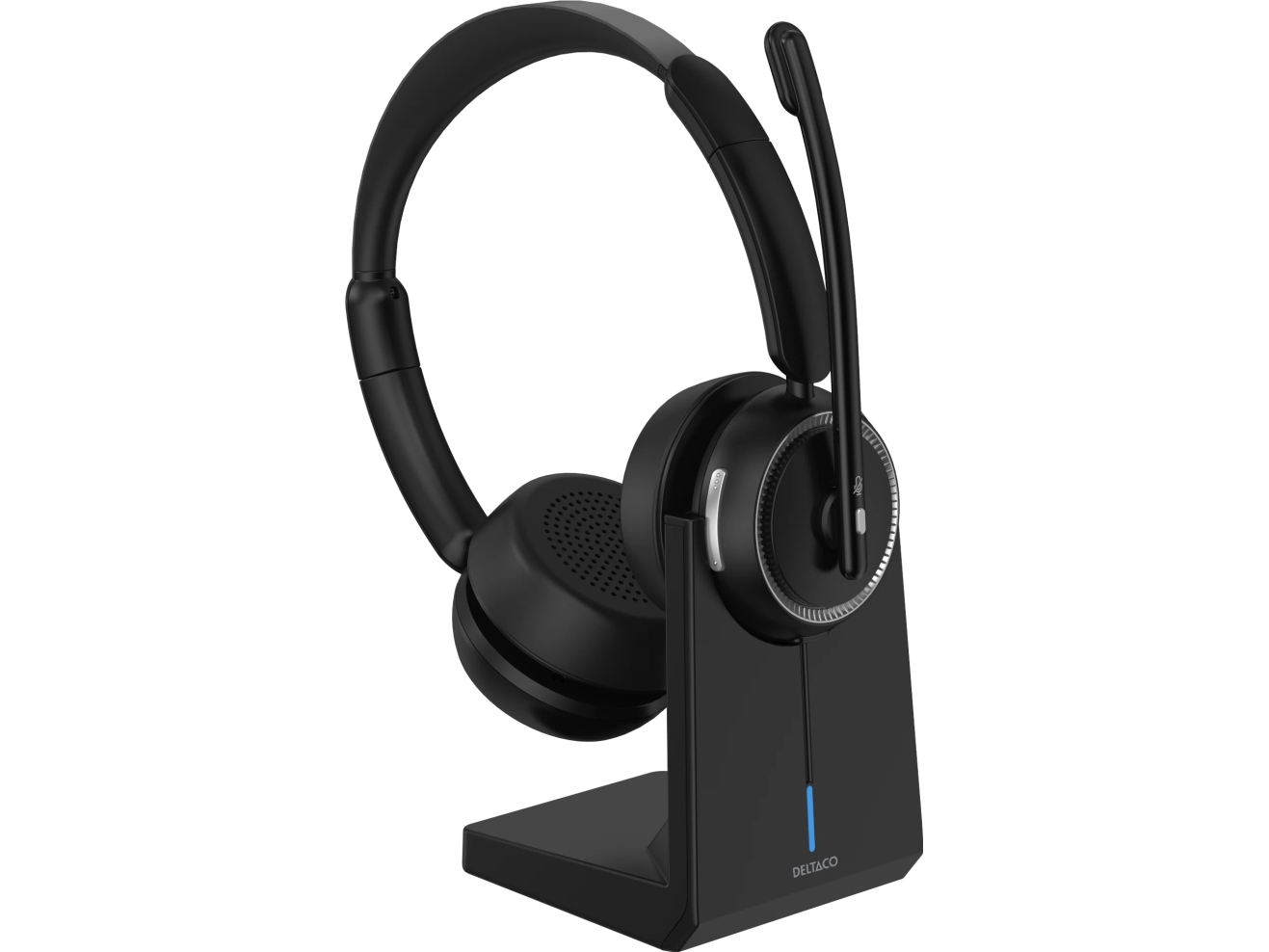 Deltaco Hl-100 - Headset - Fuld Størrelse - Kablet