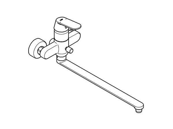 Grohe Eurosmart Cosmopolitan - Kar-bruse batteri med 400 mm. Tud 32847000