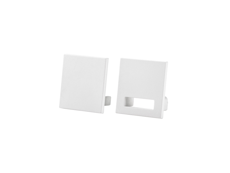 SG ARMATUREN StripLine Hvid Endedeksel kit soft Polycarbonat (PC)