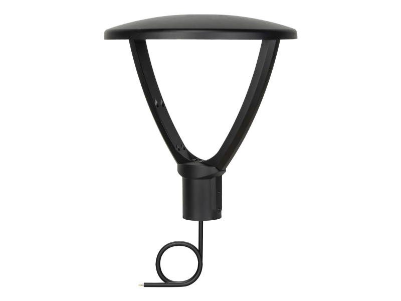 LEDVANCE Urban Lantern mastetop 6m ledning multi lumen 3538lm 29W/822+827 asymmetrisk 165°x65° IP66 sort