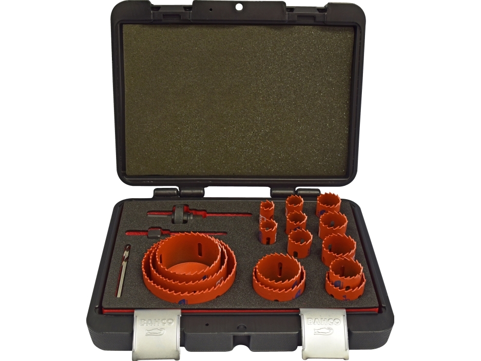 Hulsavsæt 3834-SET-153 16-92mm, 18 dele