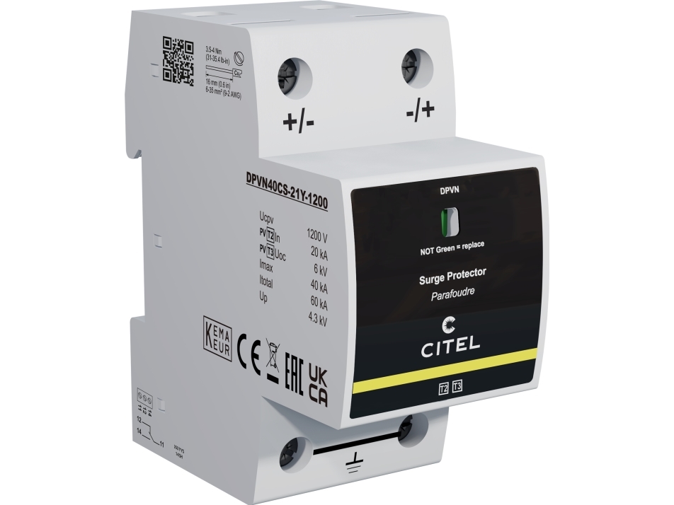 KOMBINERET DC SPD TYPE 2+3, 1000 V, +/-