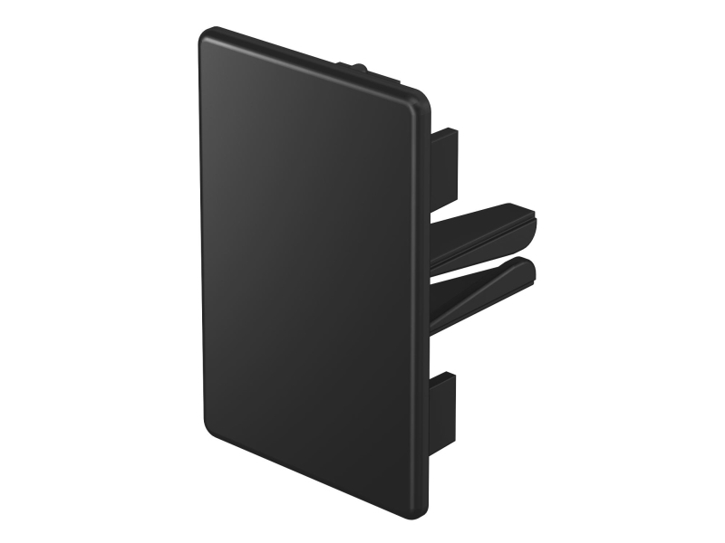 Obo Endestykke Til Wdk 40X60 Ral9005 Sort